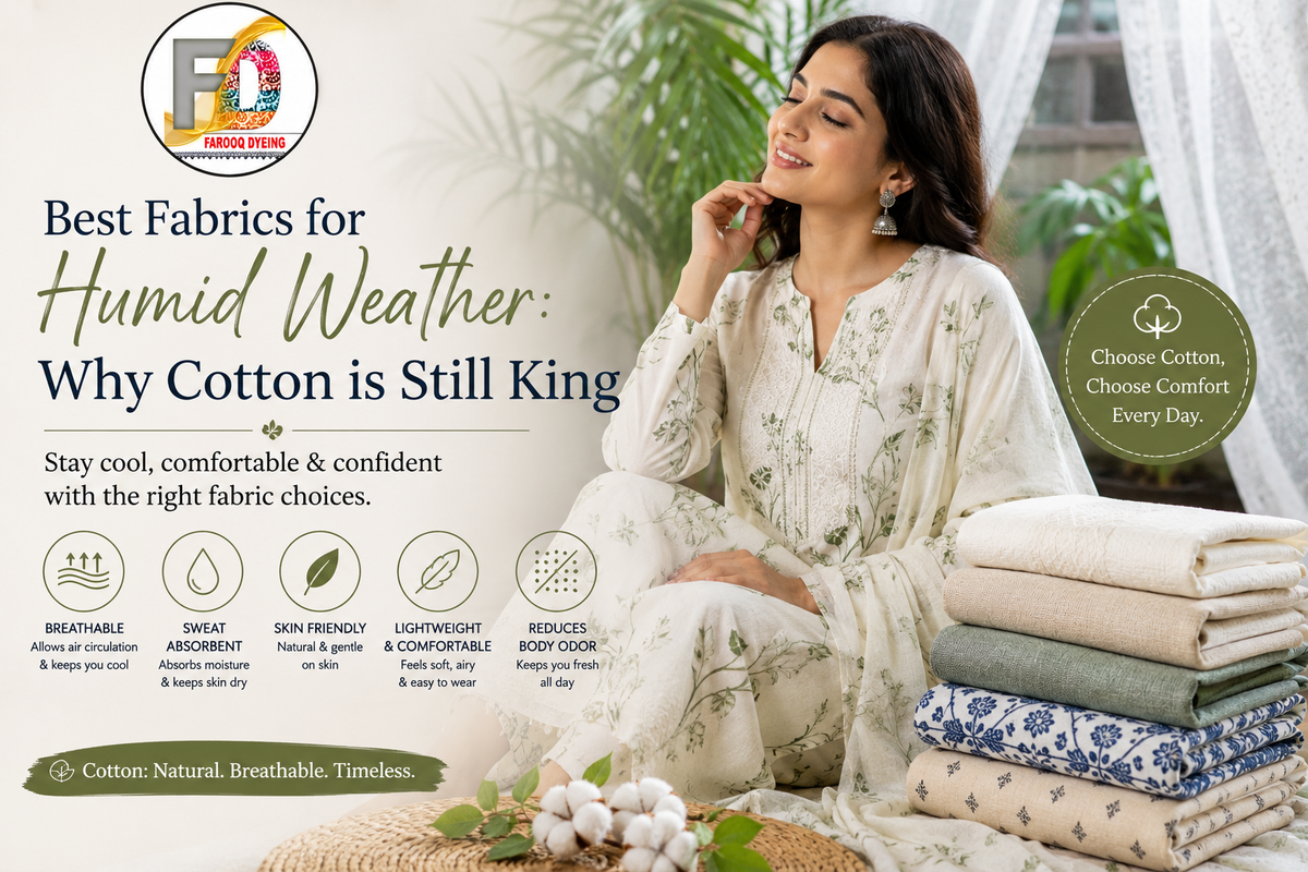 Best Fabrics for Humid Weather: Why Cotton is Still King | Bombay Batik