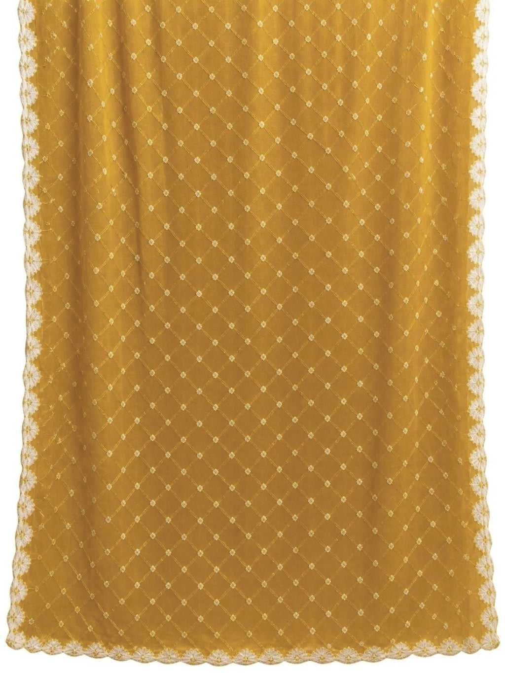Pure Cotton Handcrafted Bandhani Suit Set With Dupatta – Mustard Yellow Tie-Dye