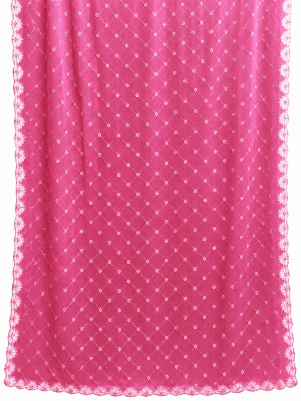 Pure Cotton Handcrafted Bandhani Suit Set With Dupatta – Pink Tie-Dye