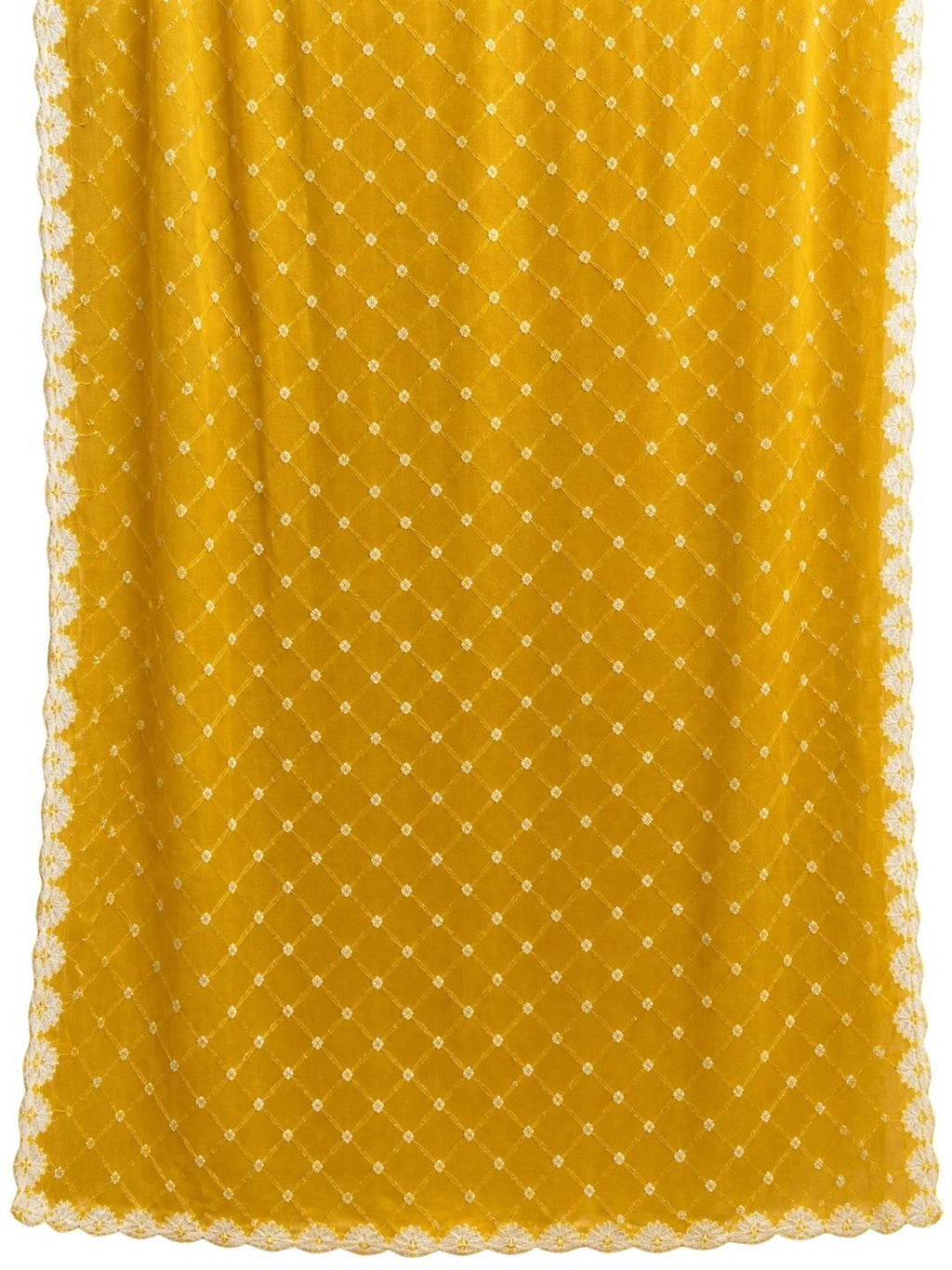Pure Cotton Handcrafted Bandhani Suit Set With Dupatta – Mustard Rajkot Collection