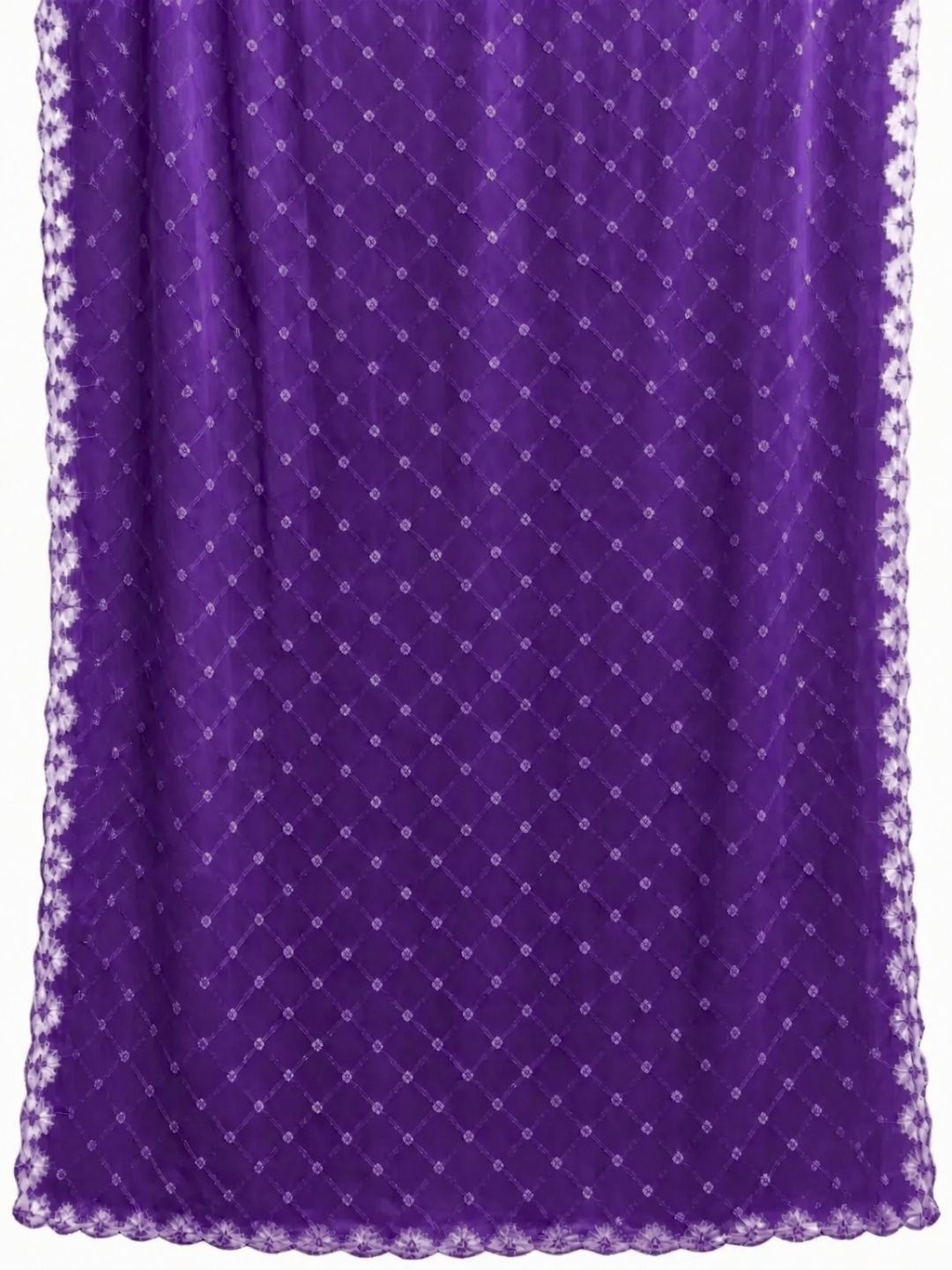 Pure Cotton Handcrafted Bandhani Suit Set With Dupatta – Purple Rajkot Collection