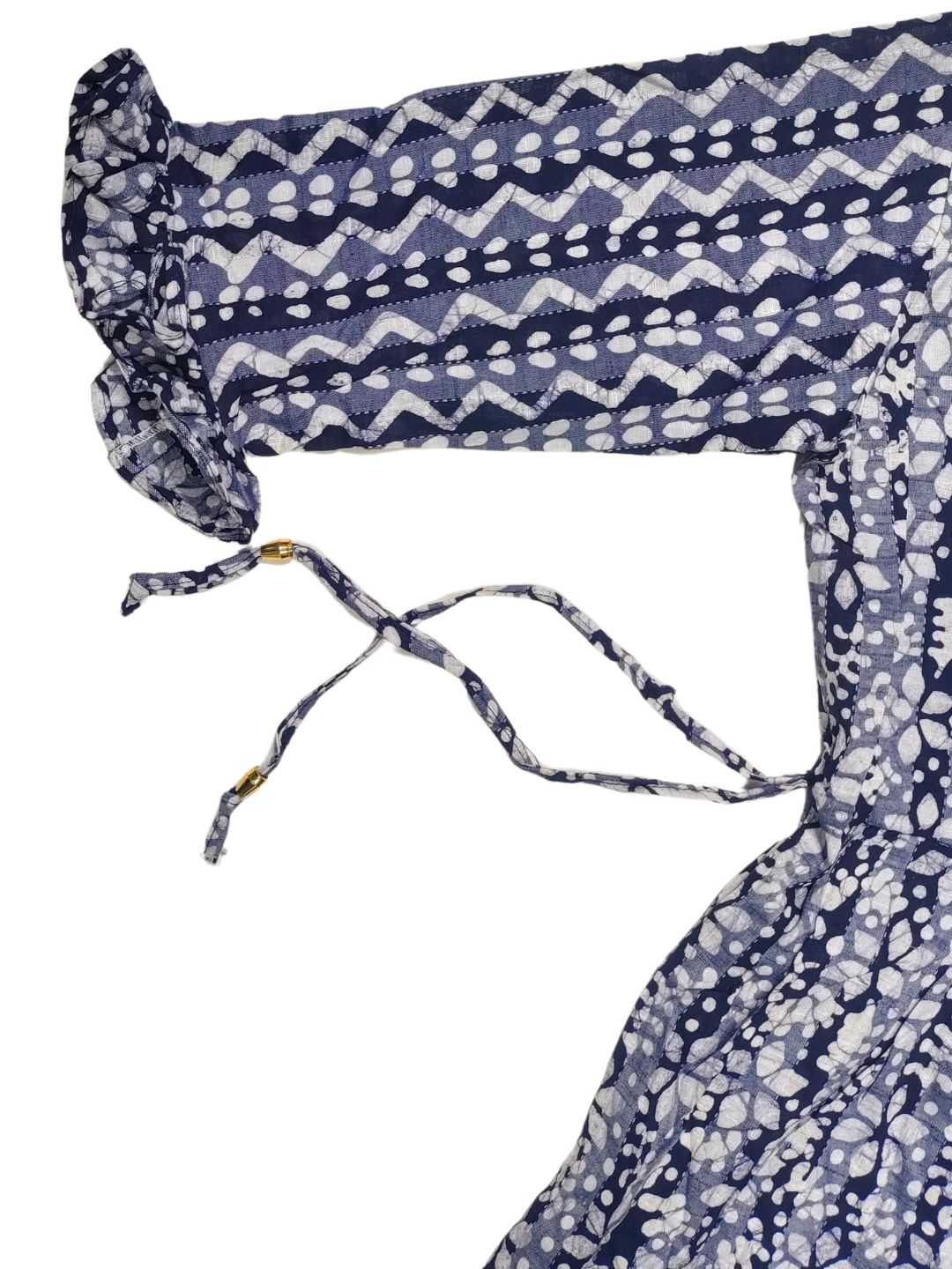 Bombay Batik Pure Cotton Tunics Batik Handwork – Navy Blue Colour